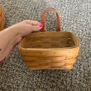 Longaberger door hanger basket with protector
